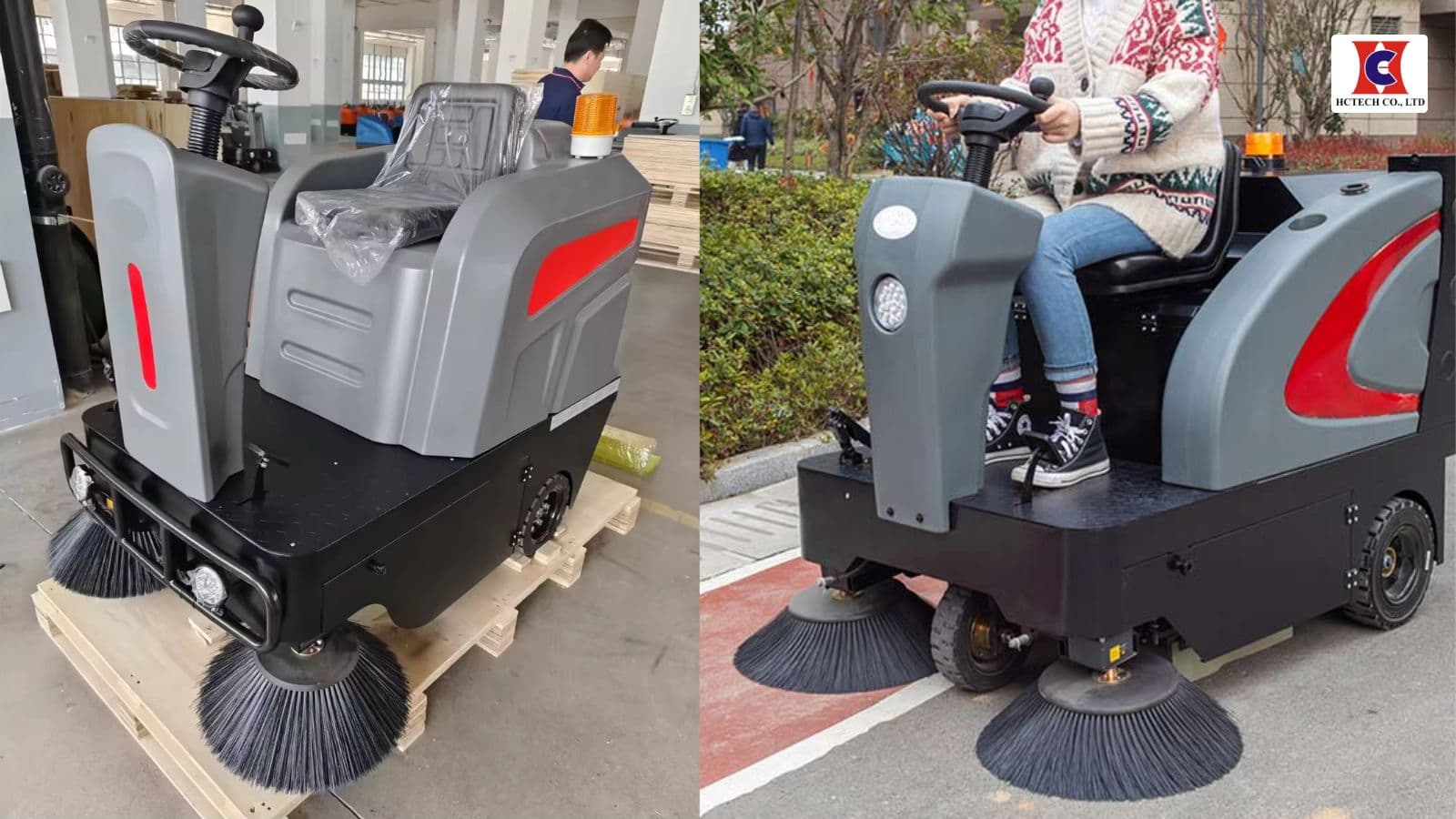 Xe quét rác đường: Giải pháp hiện đại cho cảnh quan đô thị và khu công nghiệp