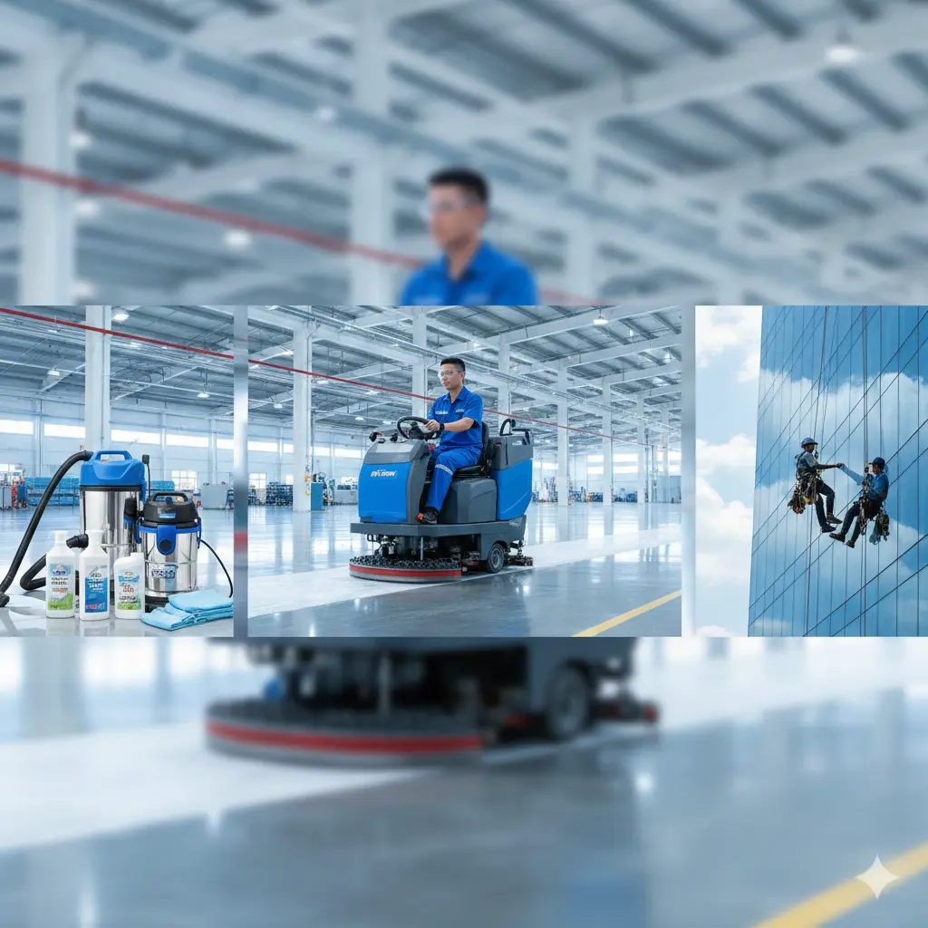 Tổng quan về nghề vệ sinh công nghiệp